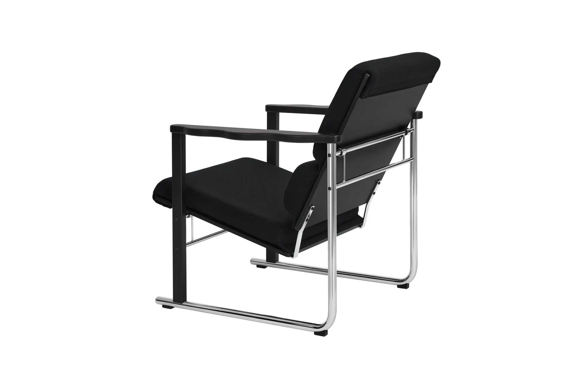 Fauteuil lounge Experiment 502, Black-black Hem