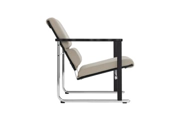 Fauteuil lounge Experiment 502 - Black-light beige - Hem