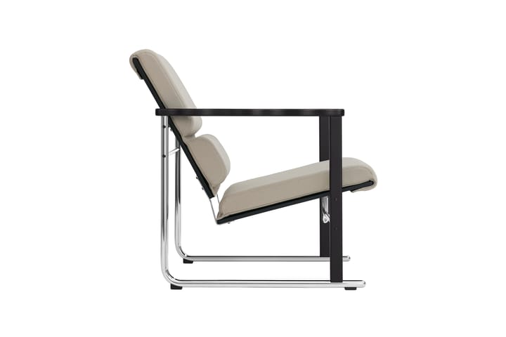 Fauteuil lounge Experiment 502, Black-light beige Hem