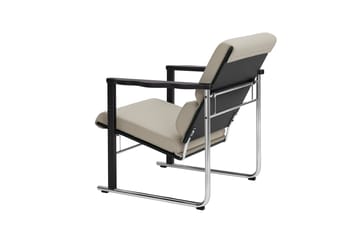 Fauteuil lounge Experiment 502 - Black-light beige - Hem