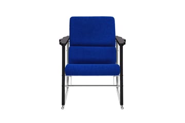 Fauteuil lounge Experiment 502 - Black-ultramarine - Hem