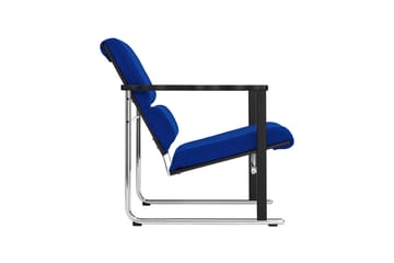 Fauteuil lounge Experiment 502 - Black-ultramarine - Hem