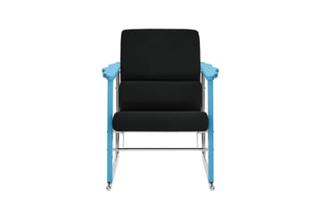 Fauteuil lounge Experiment 502 - Blue-black - Hem