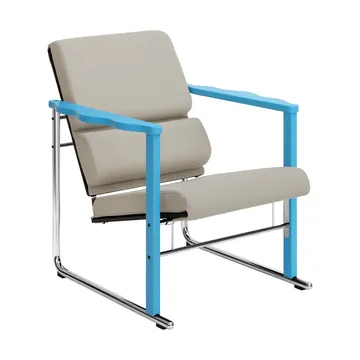 Fauteuil lounge Experiment 502 - Blue-light beige - Hem