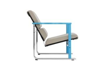 Fauteuil lounge Experiment 502 - Blue-light beige - Hem