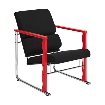 Fauteuil lounge Experiment 503 - Red-black - Hem