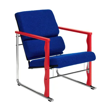 Fauteuil lounge Experiment 503 - Red-ultramarine - Hem