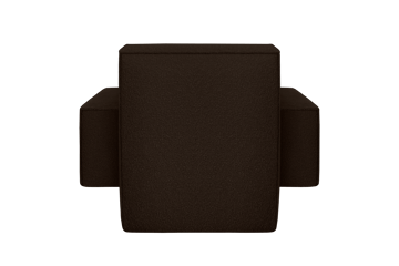 Fauteuil lounge Hunk avec accoudoirs - Chocolate - Hem