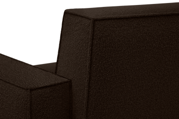 Fauteuil lounge Hunk avec accoudoirs - Chocolate - Hem