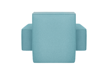Fauteuil lounge Hunk avec accoudoirs - Icicle - Hem