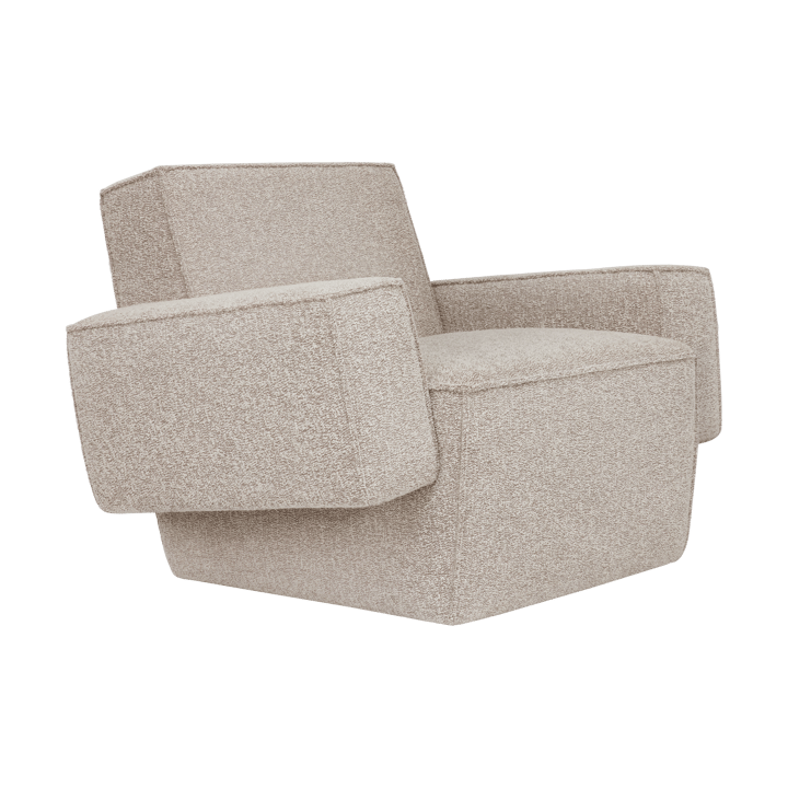 Fauteuil lounge Hunk avec accoudoirs - Swan - Hem