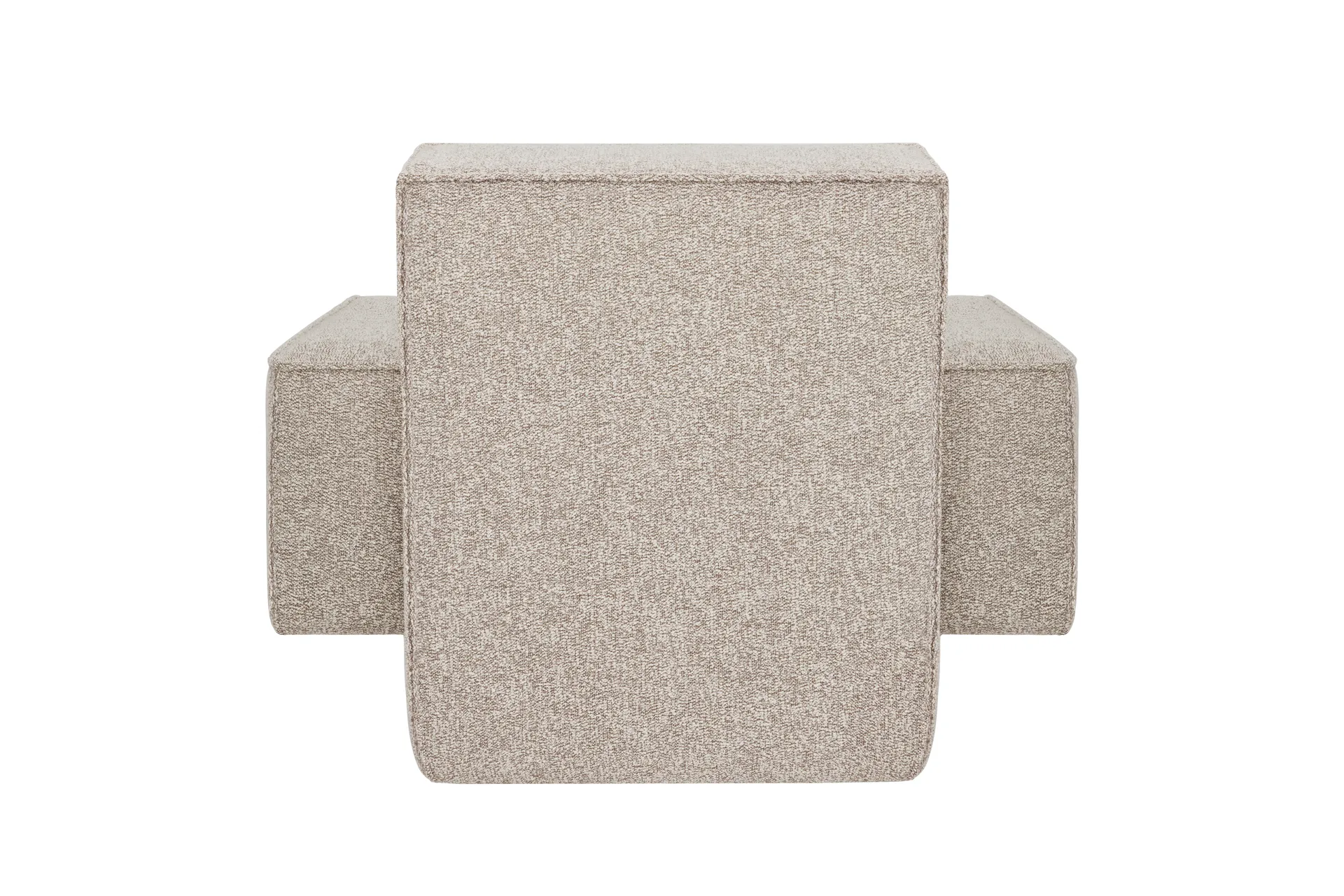 Fauteuil lounge Hunk avec accoudoirs, Swan Hem