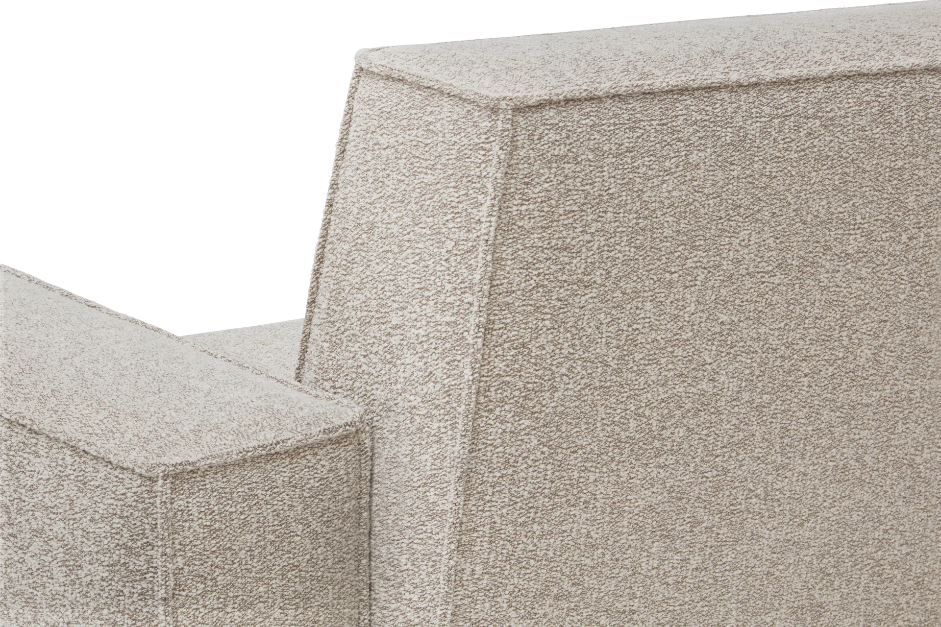 Fauteuil lounge Hunk avec accoudoirs, Swan Hem