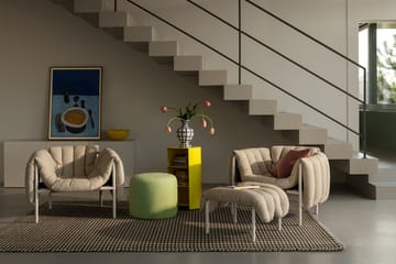 Fauteuil lounge Puffy - Anthracite-black grey - Hem