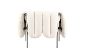 Fauteuil lounge Puffy - Natural-acier inoxydable - Hem
