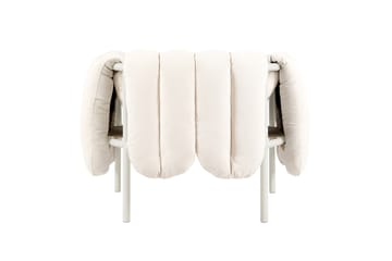Fauteuil lounge Puffy - Natural-cream - Hem