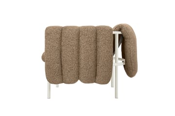 Fauteuil lounge Puffy - Sawdust-cream - Hem