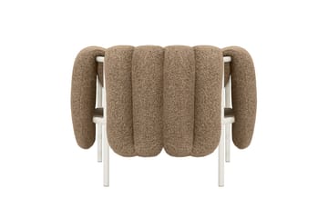 Fauteuil lounge Puffy - Sawdust-cream - Hem