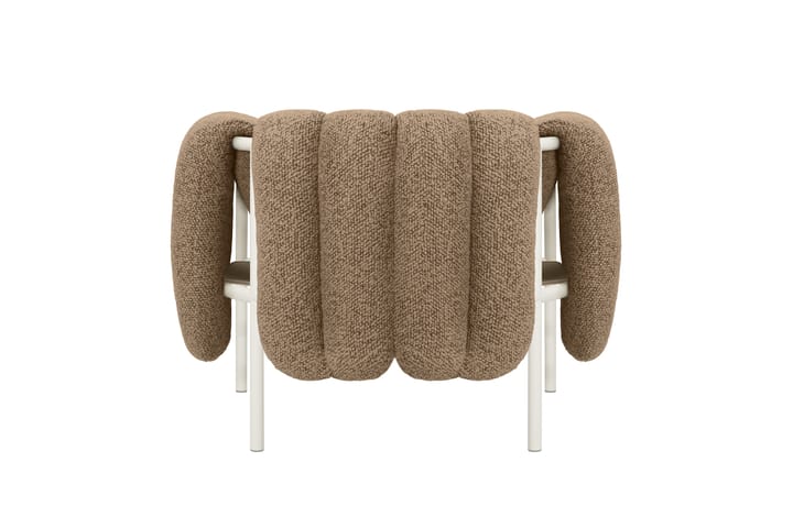 Fauteuil lounge Puffy, Sawdust-cream Hem