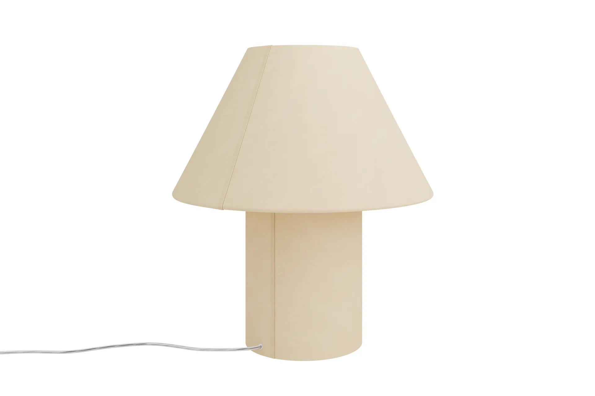 Lampe de table Toto Medium 47 cm, Beige-beige Hem