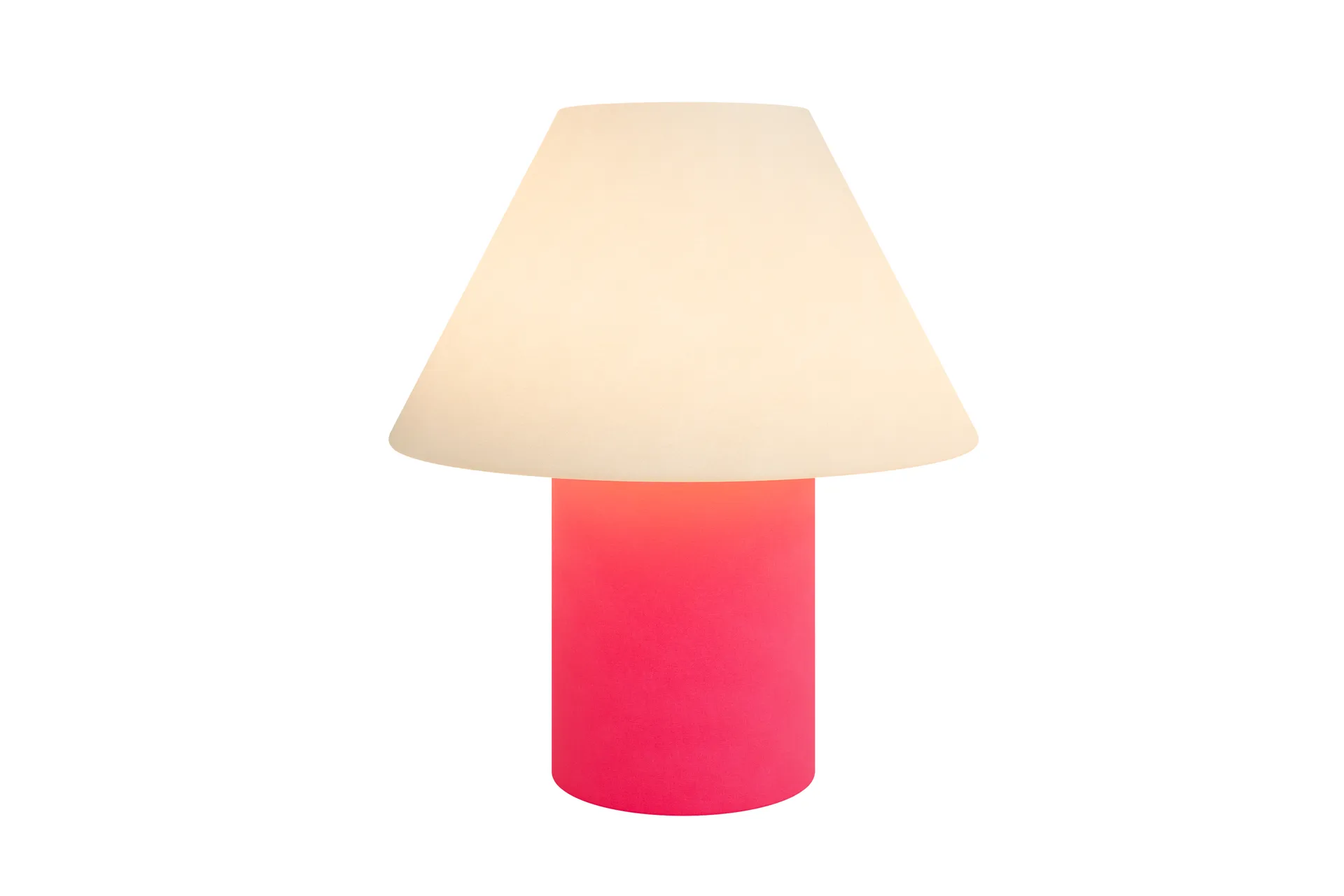 Lampe de table Toto Medium 47 cm, Beige-magenta Hem