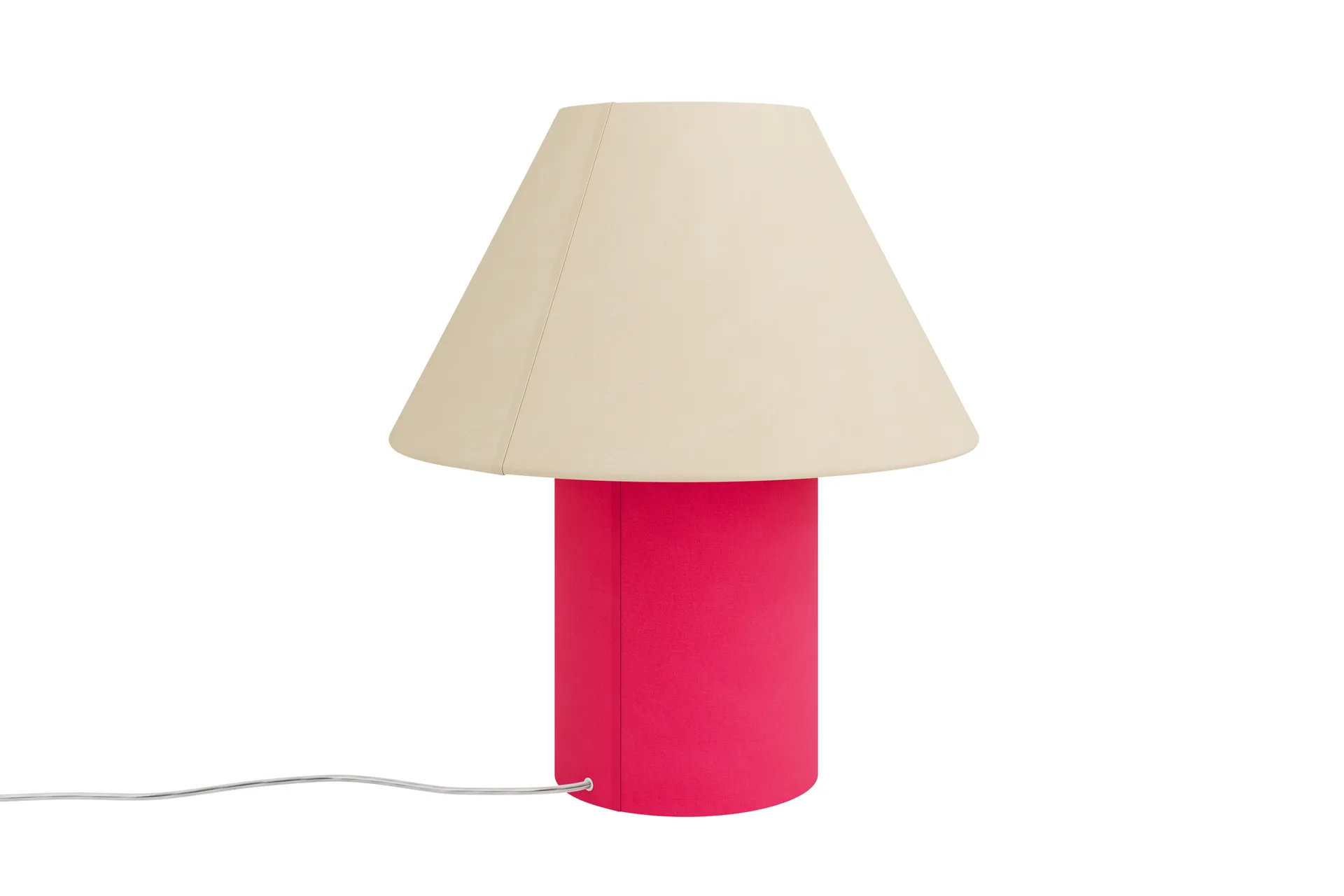 Lampe de table Toto Medium 47 cm, Beige-magenta Hem