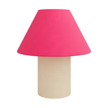 Lampe de table Toto Medium 47 cm - Magenta-beige - Hem