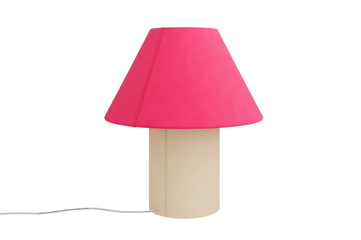 Lampe de table Toto Medium 47 cm, Magenta-beige Hem