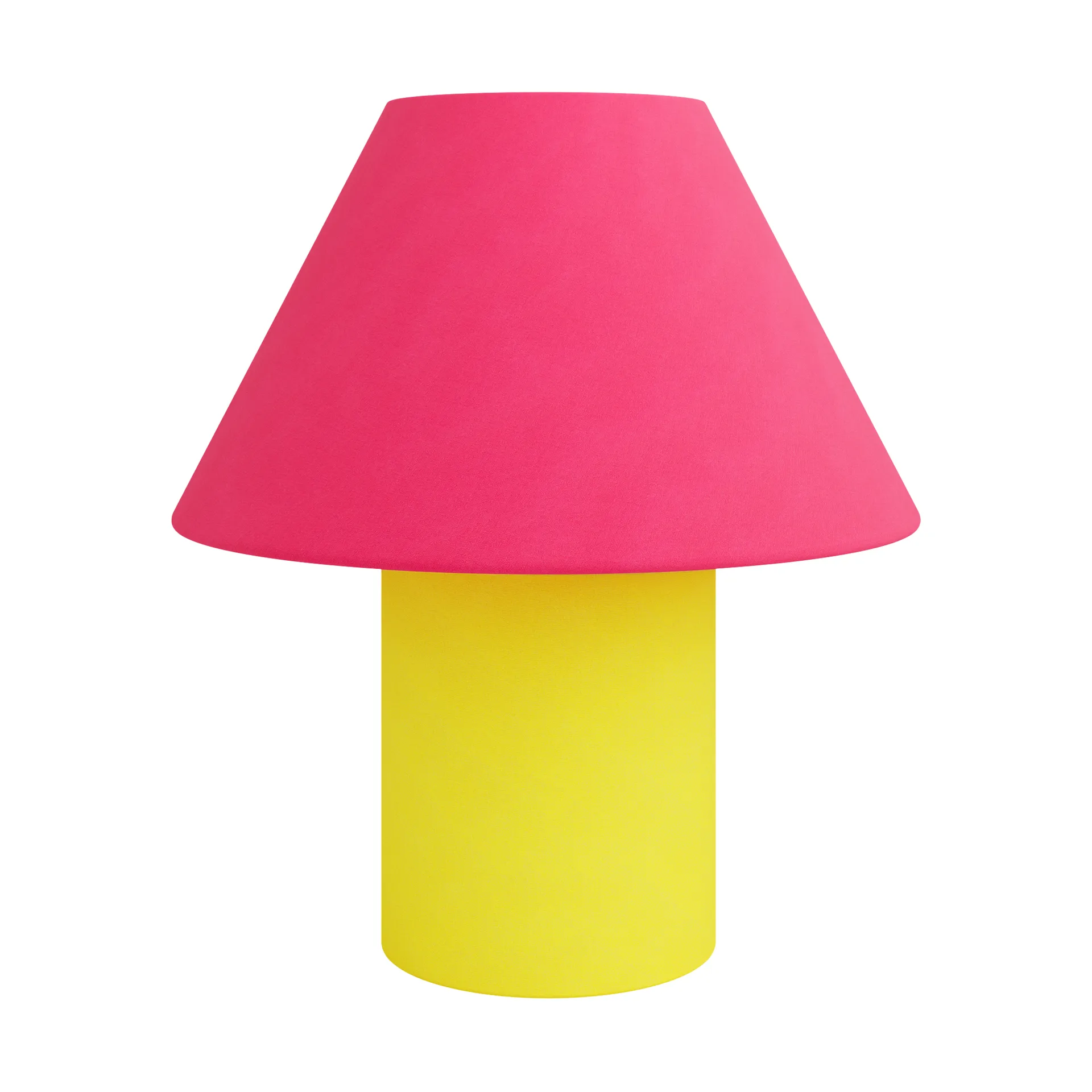 Lampe de table Toto Medium 47 cm, Magenta-wax yellow Hem