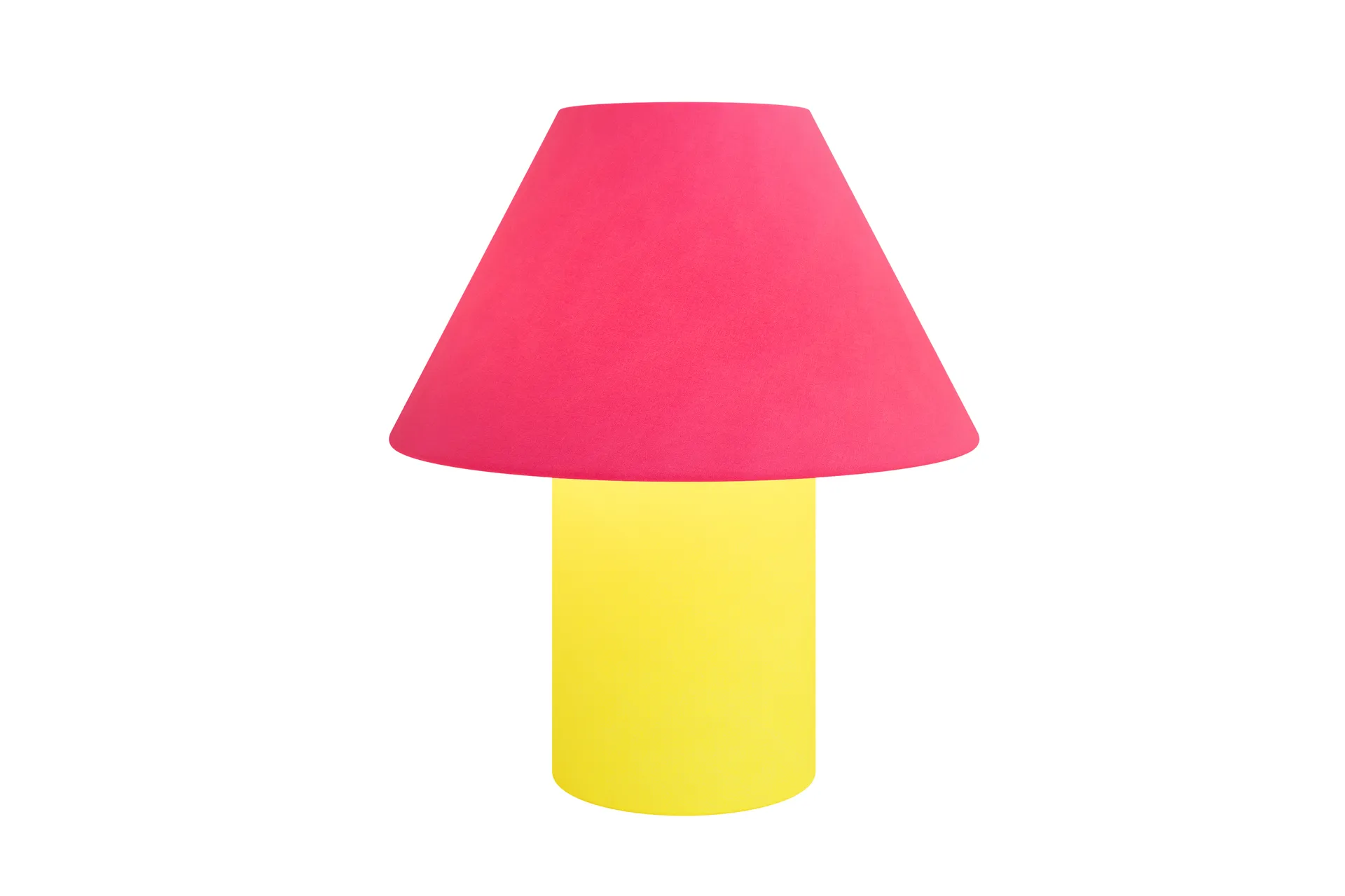 Lampe de table Toto Medium 47 cm, Magenta-wax yellow Hem