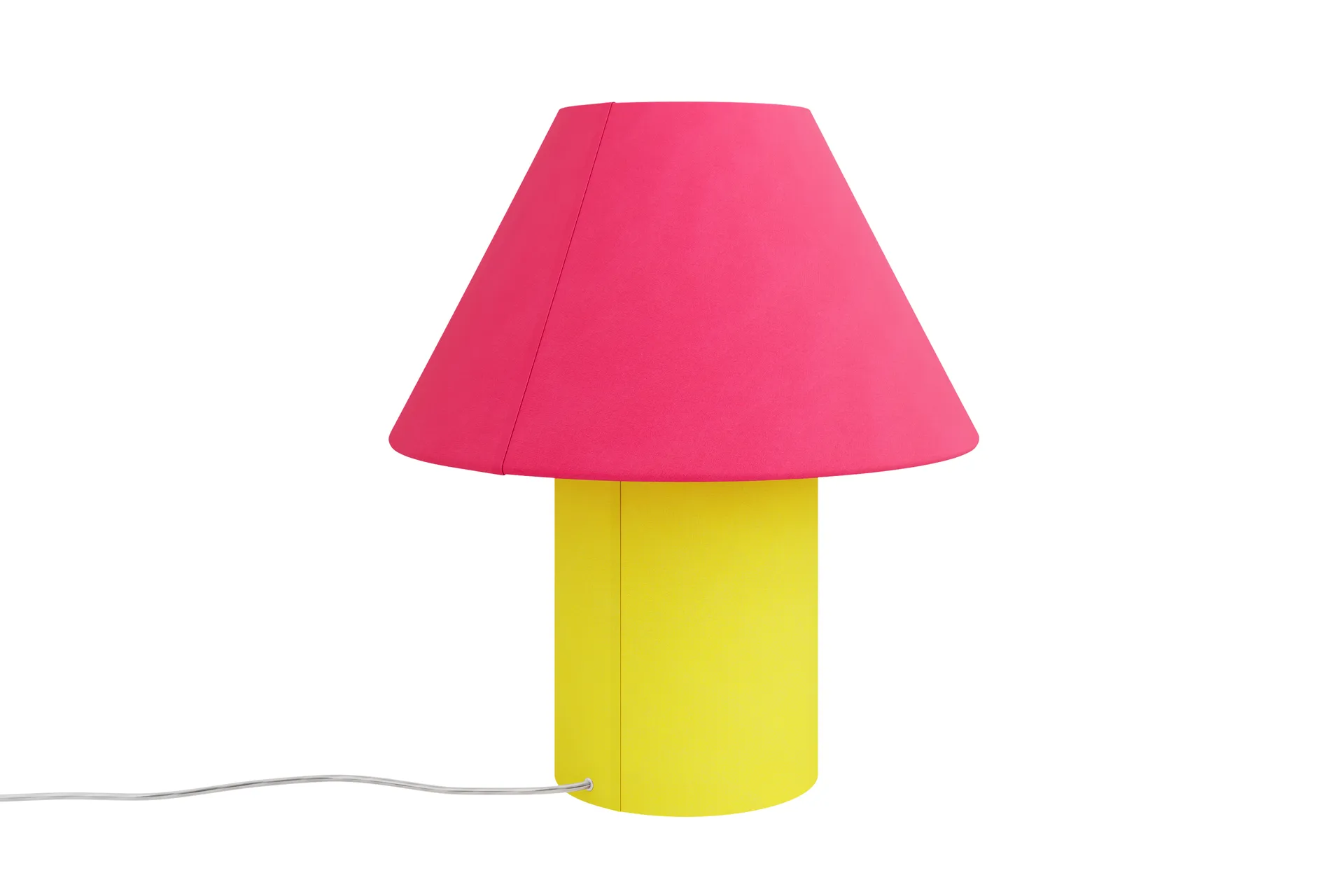 Lampe de table Toto Medium 47 cm, Magenta-wax yellow Hem