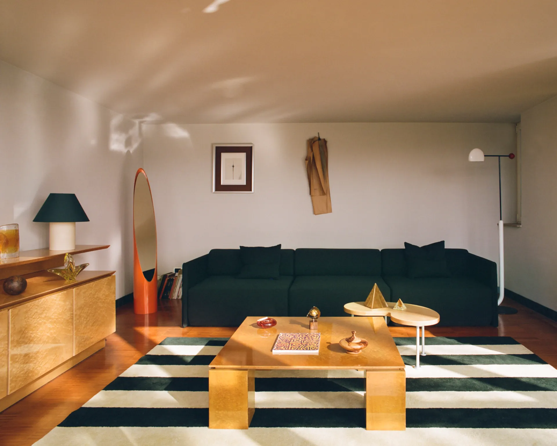 Lampe de table Toto Medium 47 cm, Pine-magenta Hem