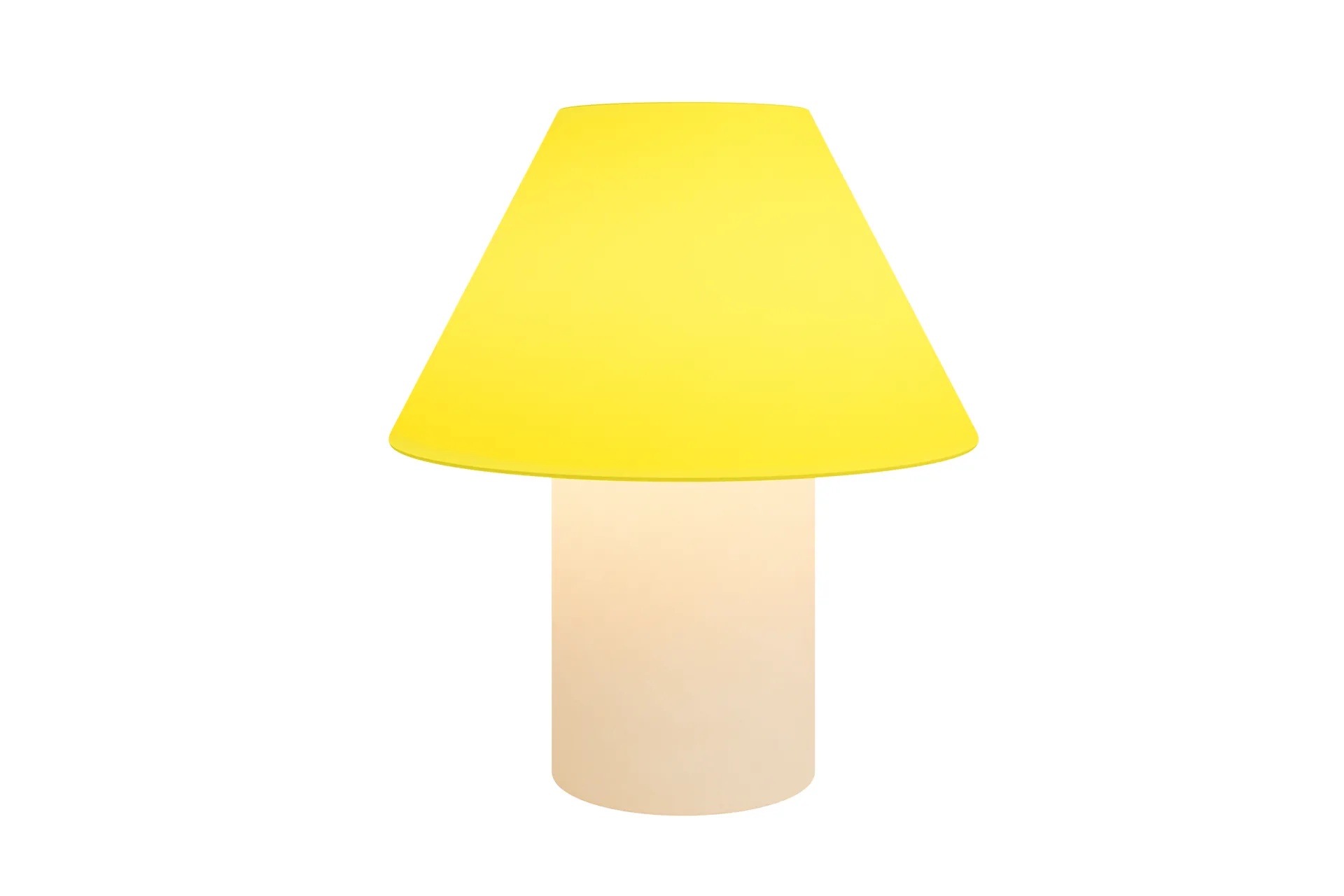 Lampe de table Toto Medium 47 cm, Wax yellow-beige Hem