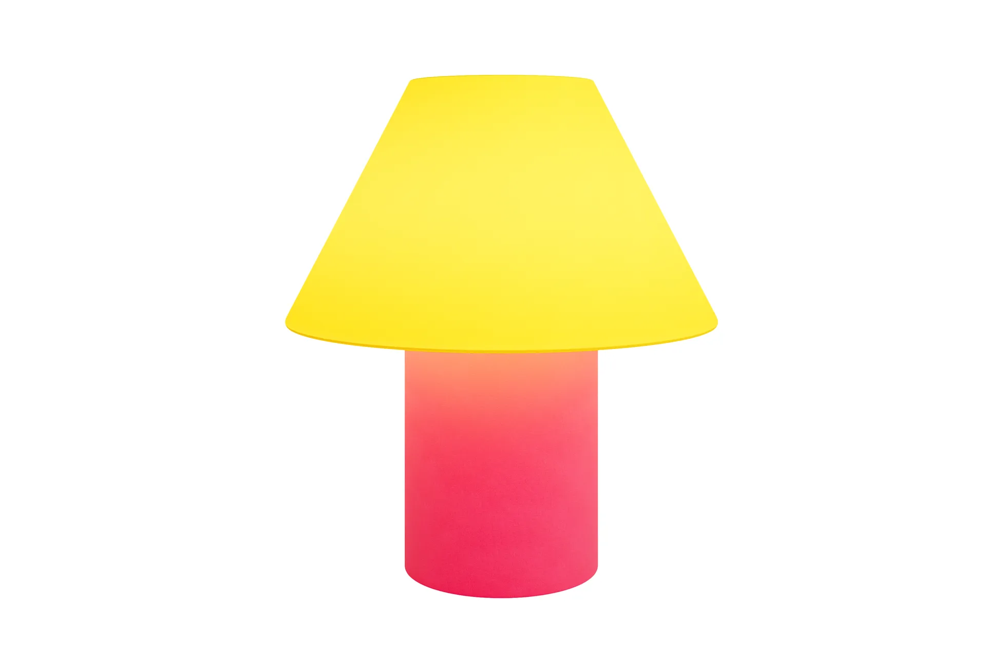Lampe de table Toto Medium 47 cm, Wax yellow-magenta Hem