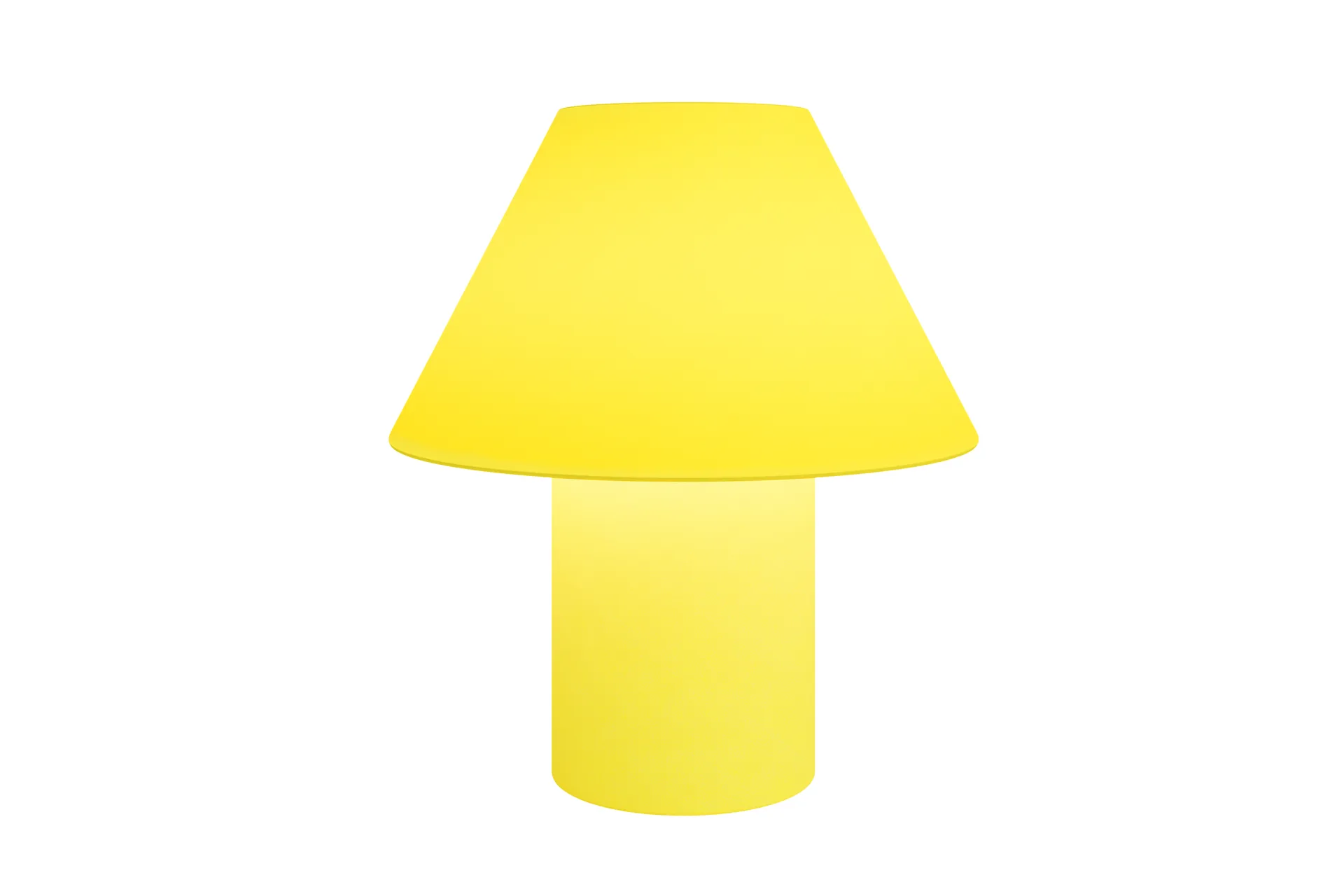 Lampe de table Toto Medium 47 cm, Wax yellow-wax yellow Hem