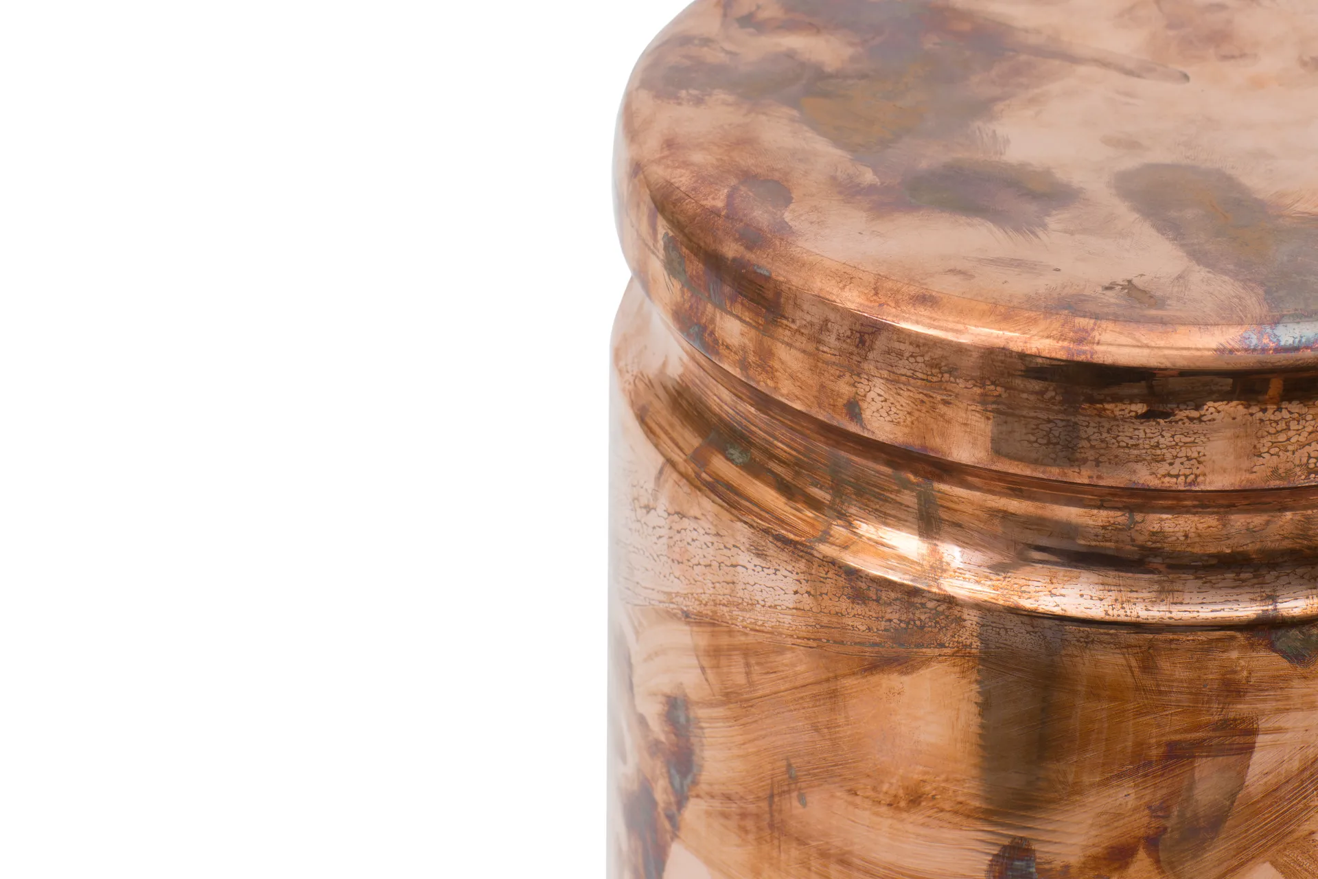 Last tabouret rond Ø32x44 cm, Copper Hem