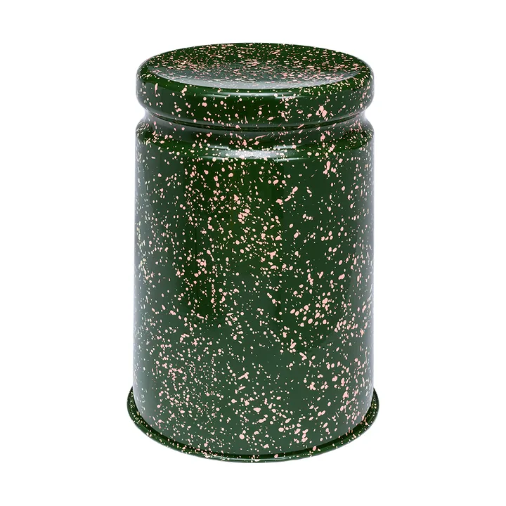 Last tabouret rond Ø32x44 cm - Green-pink splatter - Hem