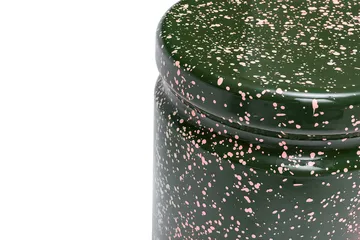 Last tabouret rond Ø32x44 cm - Green-pink splatter - Hem
