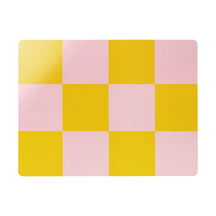 Lot de 2 sets de table Check 30x40 cm - Honey-pink - Hem