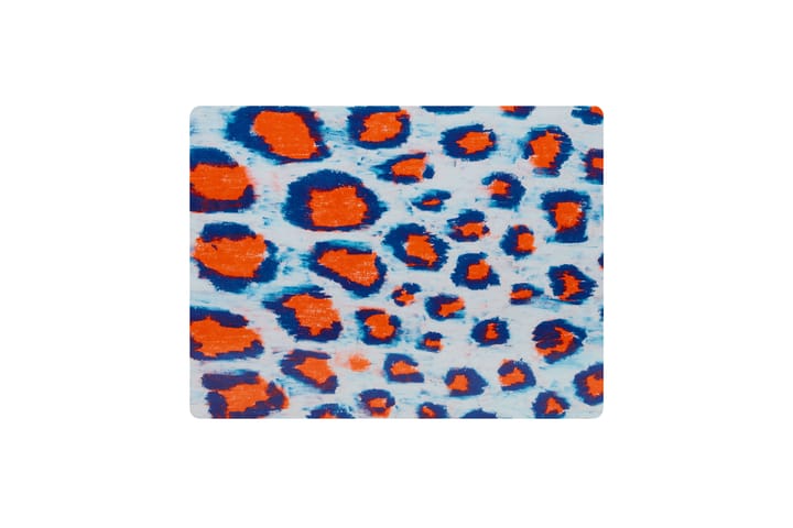 Lot de 2 sets de table Monster 30x40 cm, Coral-white-ultramarine blue Hem