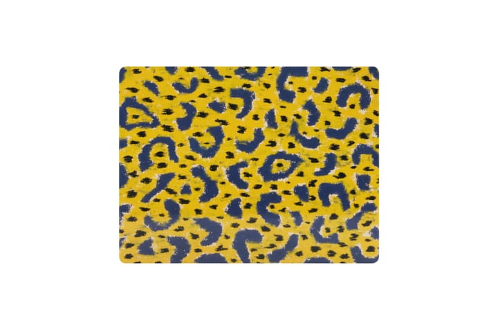 Lot de 2 sets de table Monster 30x40 cm, Ochre yellow-grey-black Hem