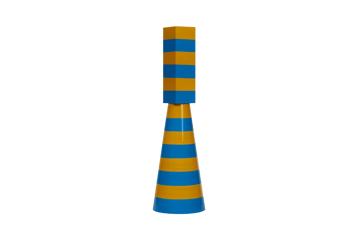Moulin à sel et poivre Molino Vertical 29 cm - Honey-blue - Hem