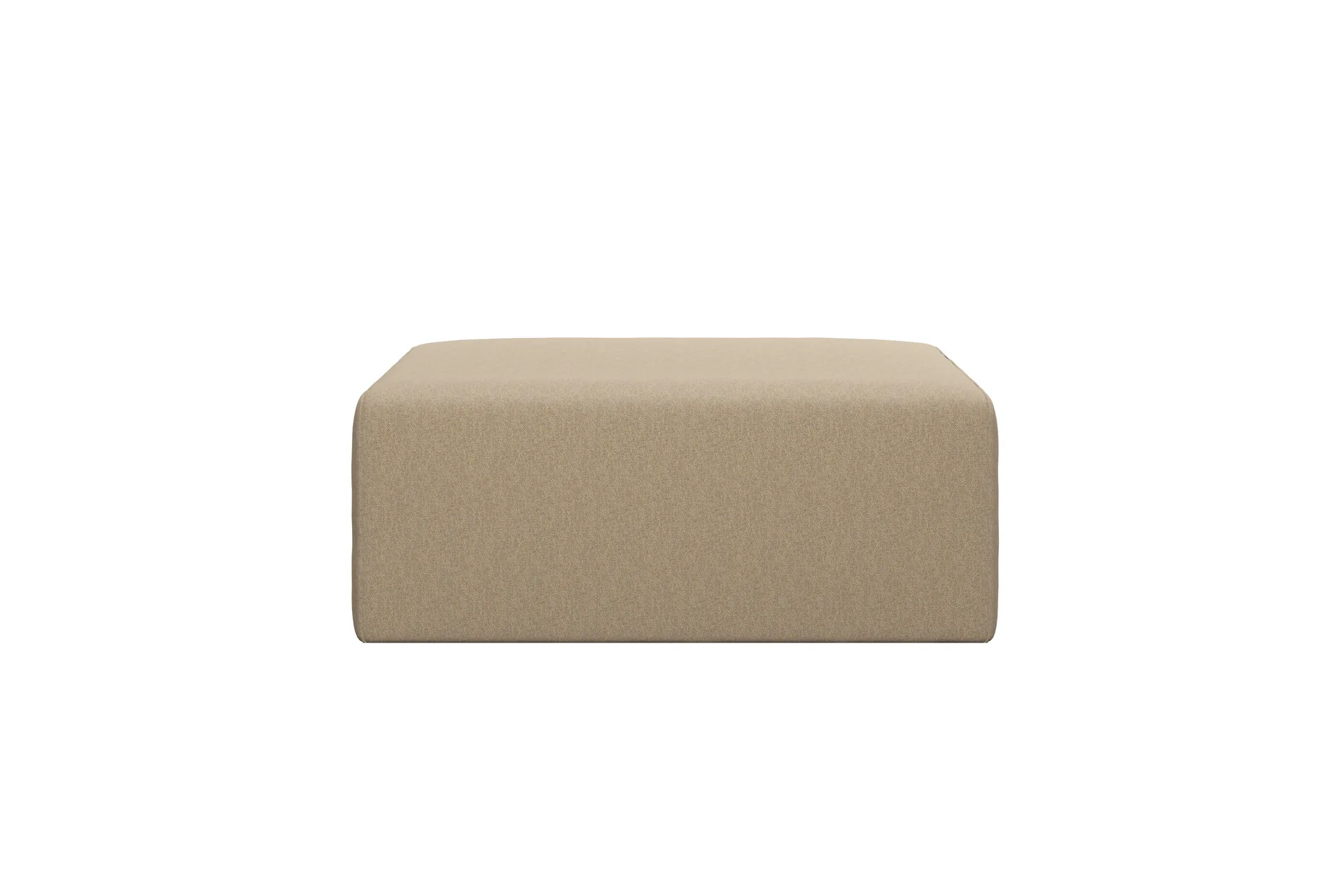 Ottomane Palo Block 95x95 cm, Beige Hem