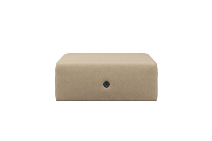 Ottomane Palo Block 95x95 cm, Beige Hem