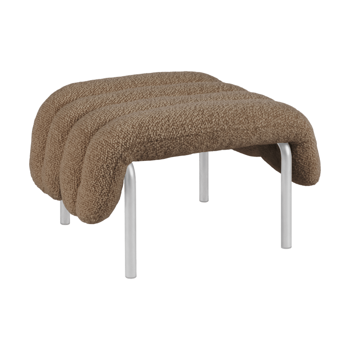 Ottomane Puffy 58x67 cm - Sawdust-acier inoxydable - Hem