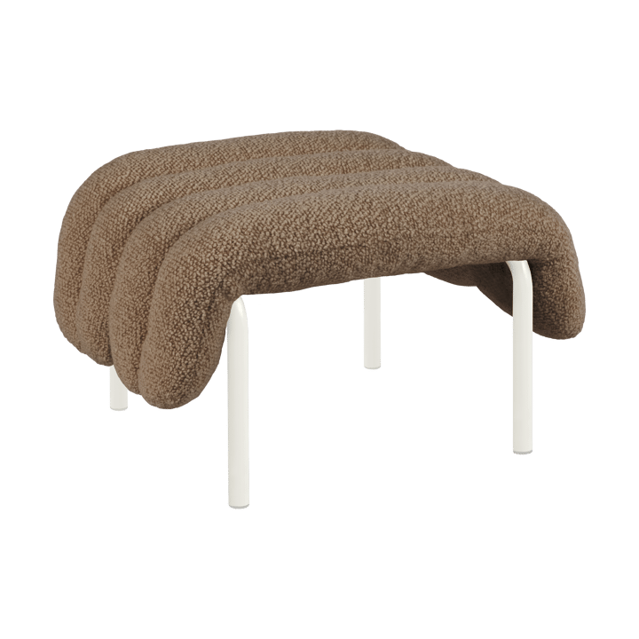 Ottomane Puffy 58x67 cm - Sawdust-cream - Hem