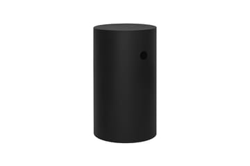 Piédestal Hide Ø38x68 cm - Jet black textured - Hem