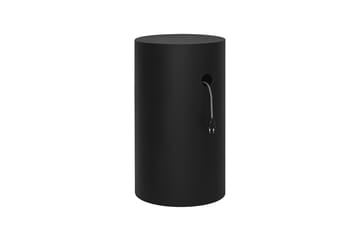 Piédestal Hide Ø38x68 cm - Jet black textured - Hem