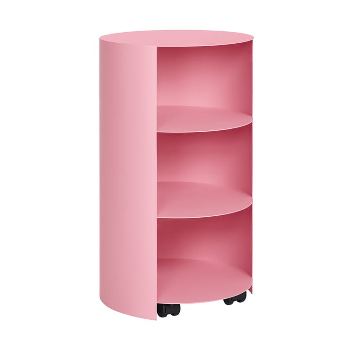 Piédestal Hide Ø38x68 cm - Light pink textured - Hem