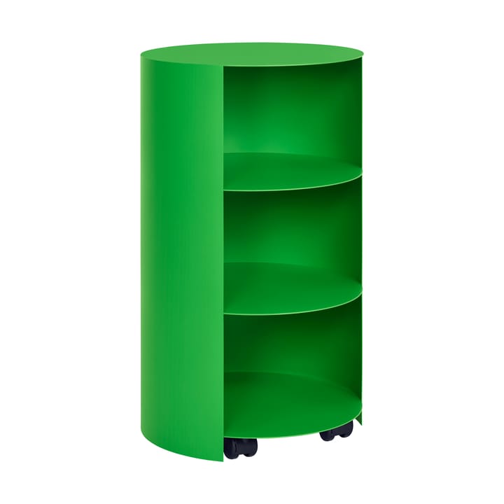 Piédestal Hide Ø38x68 cm - Pure green textured - Hem